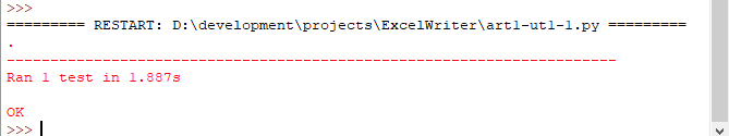 ExcelWriter Template Snippet